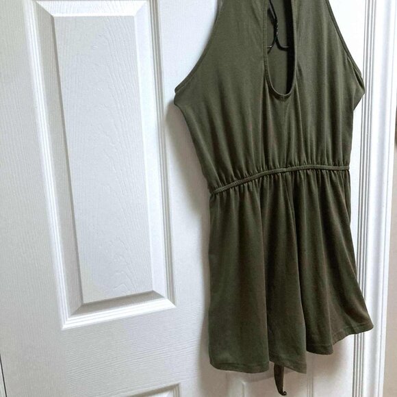 Cute Zesica High Neck Halter Romper Shorts - Picture 14 of 14